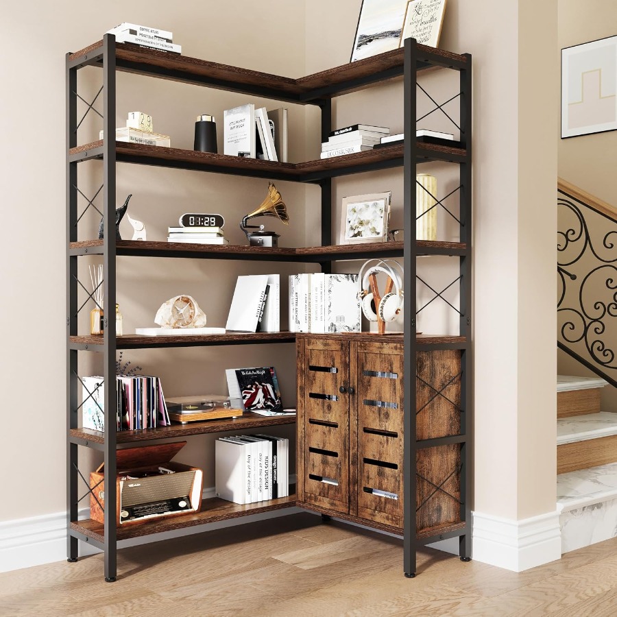 Storage - Угловая книжная полка с 6 ярусами