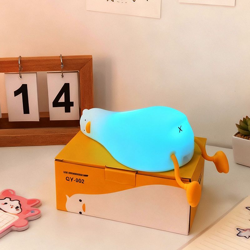 Floating Nightstand With Led Light - Светодиодный ночник для детей, перезаряжаемый, силиконовый,