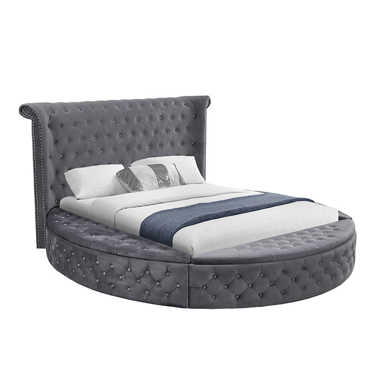 Кровать с мягкой обивкой разме – обзор и цена King Size Bed Frame With Storage Drawers