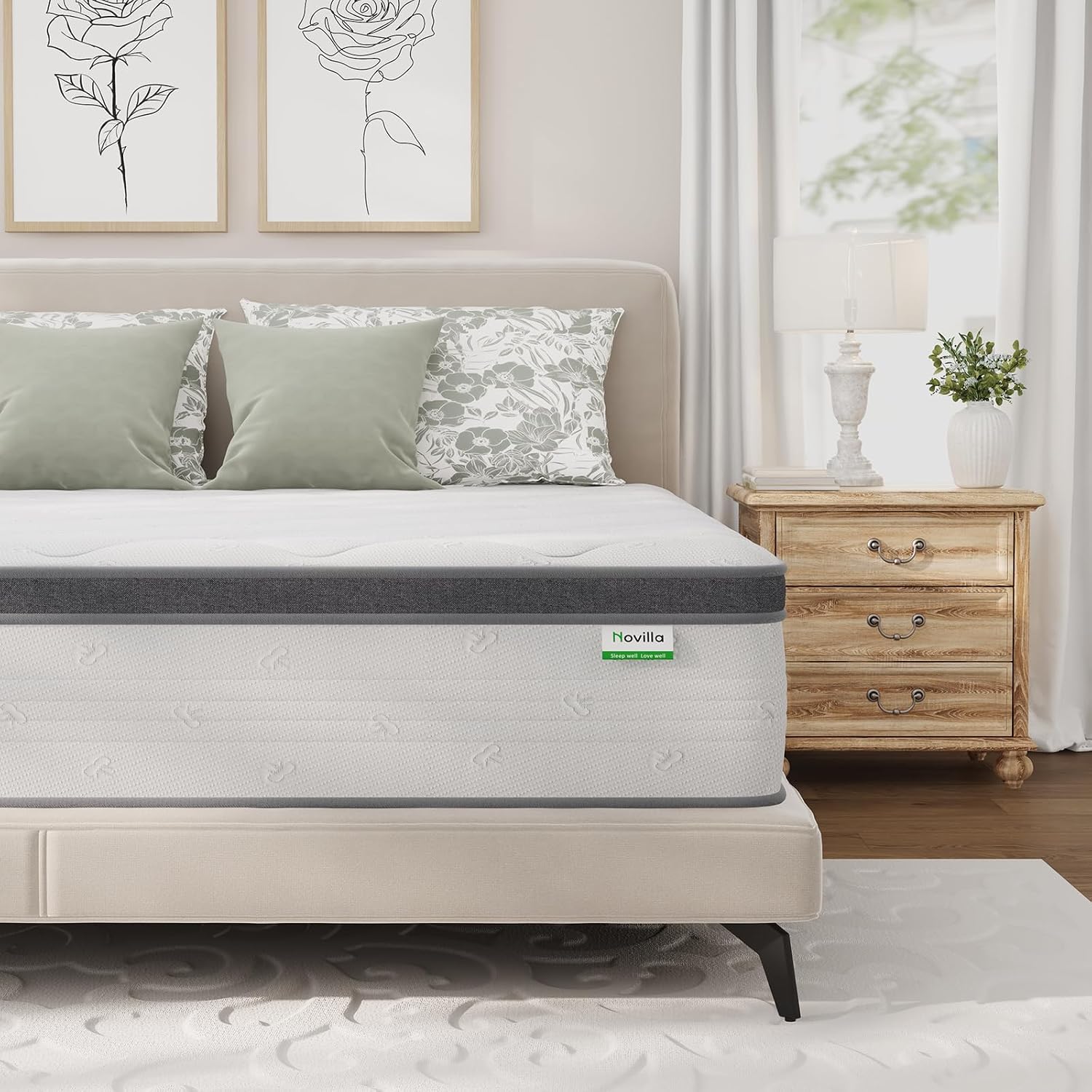 Матрас Queen 14 дюймов, гибрид – обзор и цена Memory Foam Mattress In A Box Queen
