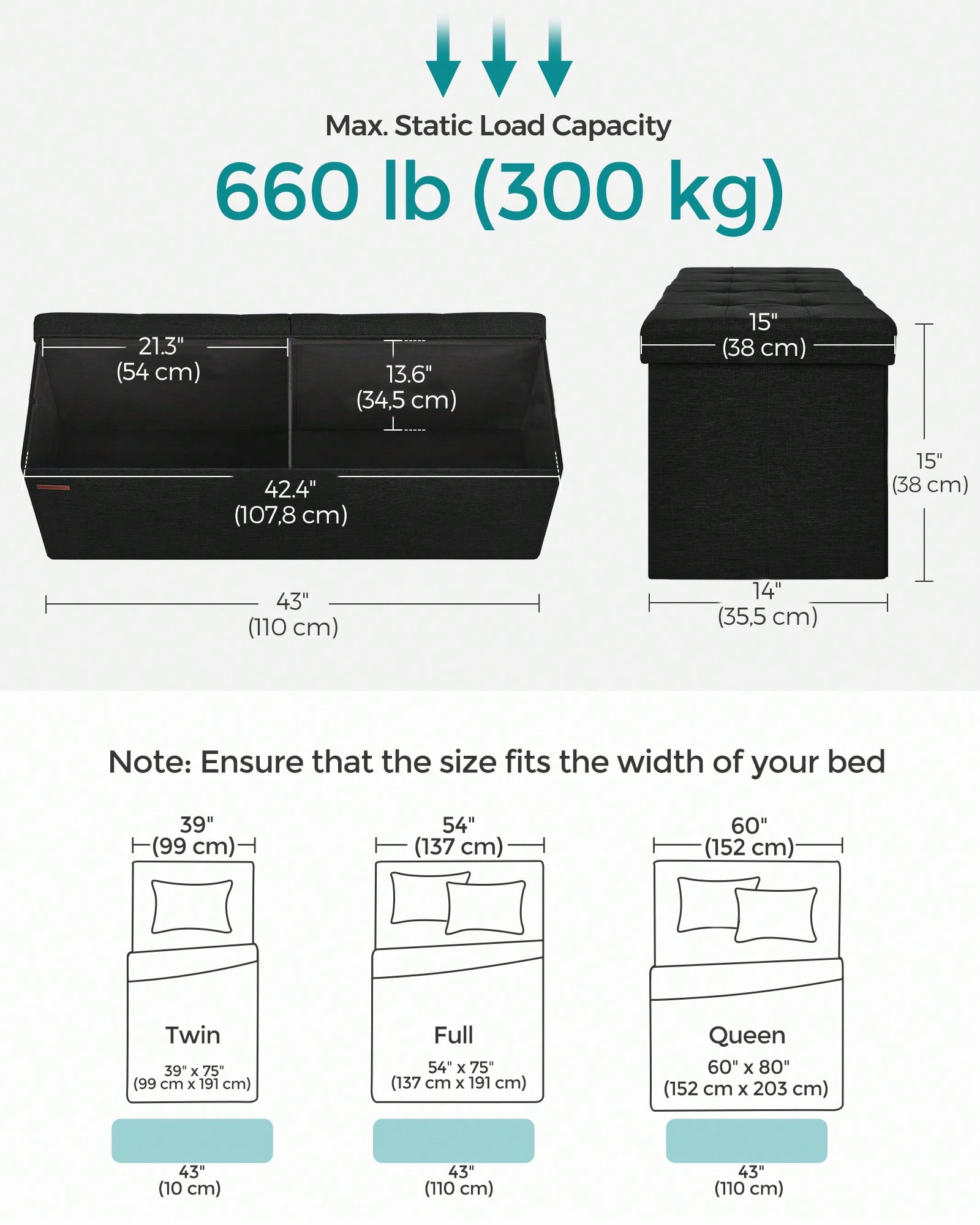 Складная скамья-оттоманка длин – обзор и цена Bedroom Furniture